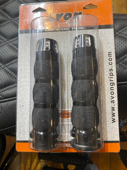 Avon Gatlin TBW Handlebar Hand Grips 2008-2024 Harley Softail Touring FLHR FLHX