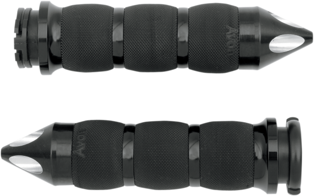Avon Air Spike Cable Control  Handlebar Hand Grips for 1980-2022 Harley Davidson