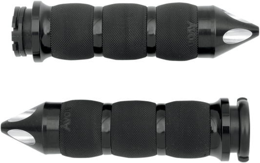 Avon Air Spike Cable Control  Handlebar Hand Grips for 1980-2022 Harley Davidson