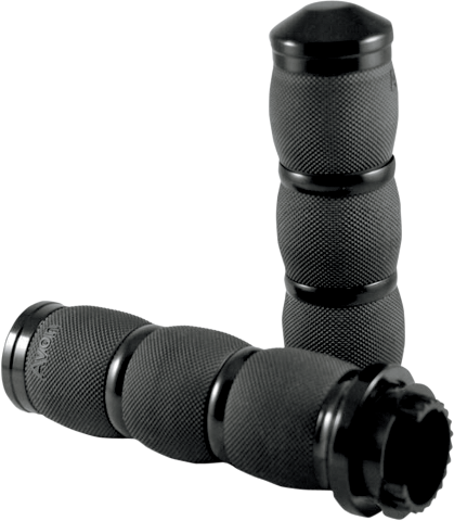 Avon Black Air Cushion 7/8" Super Bike Universal Motorcycle Handlebar Grips