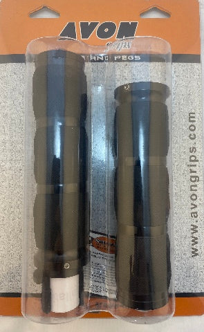 Avon Air Cushion Black 7/8" Motorcycle Hand Grips fits 2014-17 Indian Chieftain