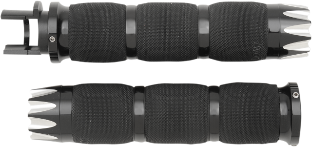 Avon Air Cushion Black Excalibur 7/8" Hand Grips 2014-2017 Indian Chieftain