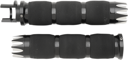 Avon Air Cushion Black Excalibur 7/8" Hand Grips 2014-2017 Indian Chieftain