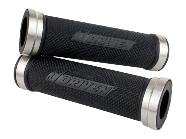 Driven Racing Daxis Krayton and Stainless Steel Hand Grips Honda Suzuki Kawasaki