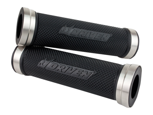 Driven Racing Daxis Krayton and Stainless Steel Hand Grips Honda Suzuki Kawasaki