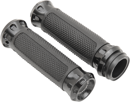 Performance Machine TBW 1" Hand Grips fits 2008-2024 Harley Touring Softail