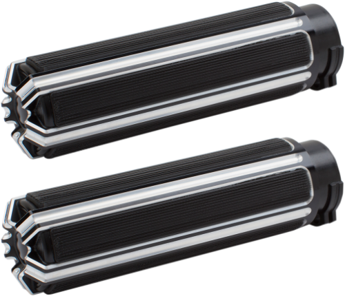 Arlen Ness 10 Gauge Cable Black Motorcycle Girps 82-19 Harley Touring Softail XL
