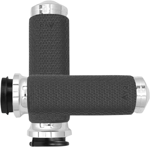 Avon Black Memory Foam TBW Hand Grips 2008-2024 Harley Softail Touring FLHX
