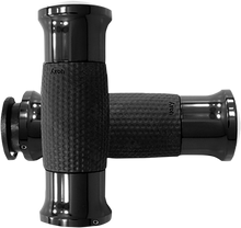 Avon Black Air Gel 1" Hand Grips 2018-2023 Indian Chieftain Springfield