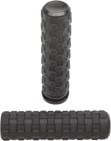 Arlen Ness Air Trax Black TBW Hand Grips 2008-2024 Harley Touring Softail Dyna