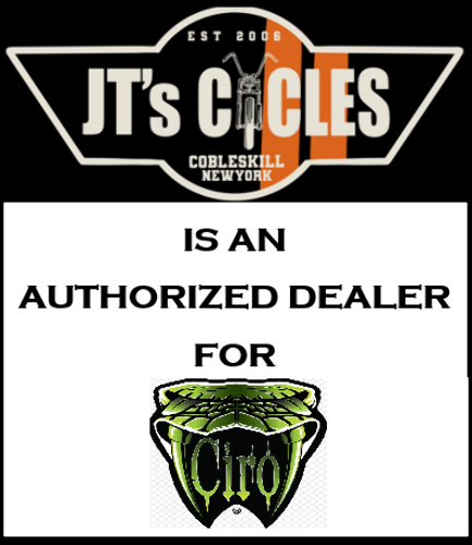 Ciro Chicane 1" Chrome Handlebar Grips for 2023-2026 Harley Touring Softail