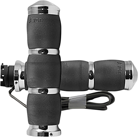 Avon Chrome Air Cushion Heated 1" Hand Grips 2015-2023 Indian Scout CLOSEOUT