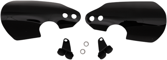 Memphis Shades Black Handlebar Hand Guards for 2018-20 Harley Road King Special