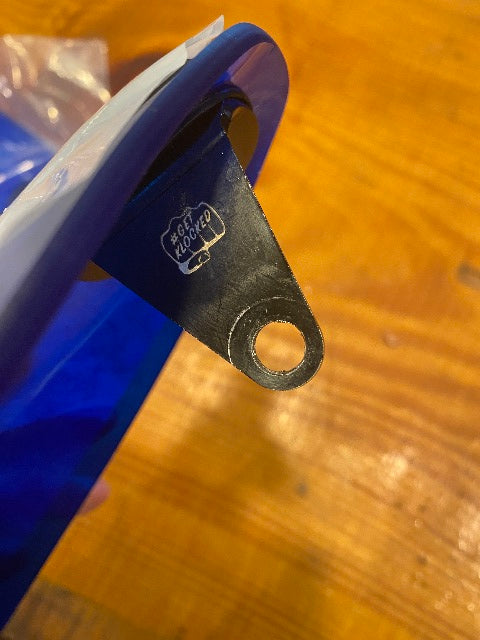 Klock Werks Flare Blue Hand Guards for 1982-2025 Harley Davidson Cable Clutch