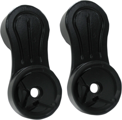 Pingel Black Fairing Mirror Drop Brackets for 14-19 Harley Touring Bagger FLHX