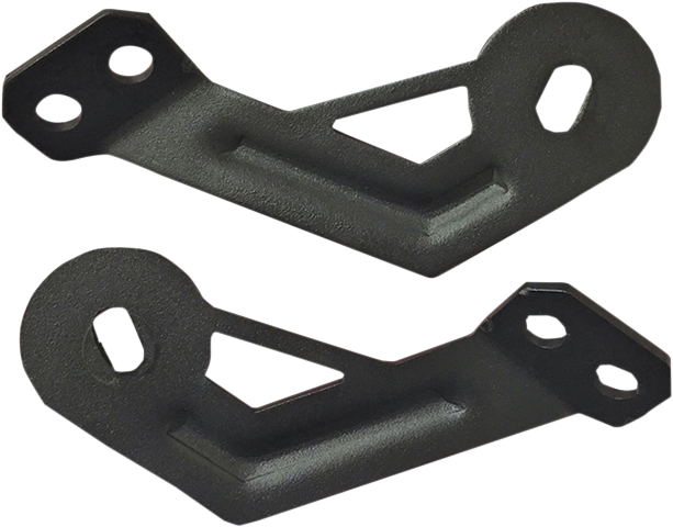 Seizmik UTV Black Pair Steel Mirror Mounts for 2016-22 Polaris General 1000 ESP