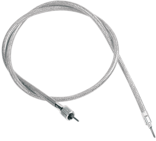 Drag Specialties Stainless 40" Speedo Cable for 1980-95 Harley Flht Fltc Touring