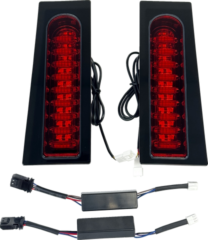 Custom Dynamics ProBEAM Black Fillerz Lights for 2023-2024 Harley Touring FLHX