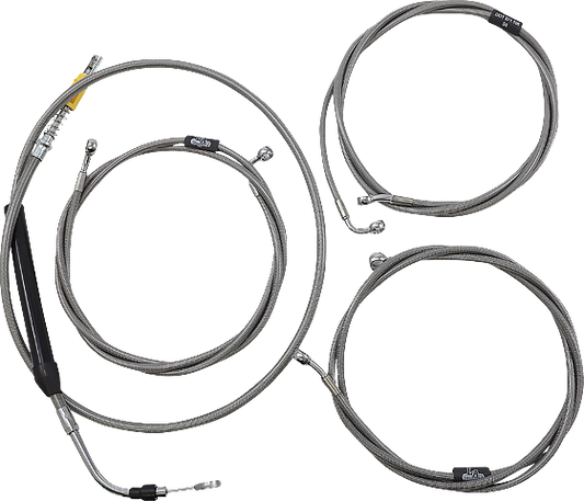 La Choppers 15"-17" Ape Hanger Standard Cable Kit 2021-2023 Harley Road Glide