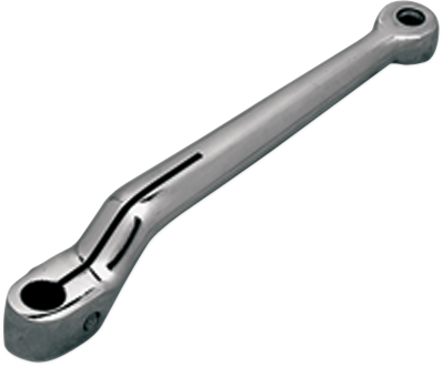 Drag Specialties Chrome Heel & Toe Shift Lever 1984-2006 Harley Softail Touring