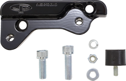 Paul Yaffe Black FIX-Stand Angle Block Kickstand for 2018-2024 Harley Softail