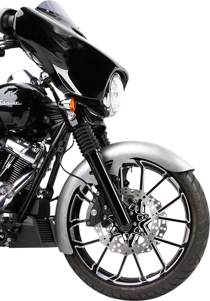 Arlen Ness Rapper 21" Wheel Front Fender 2014-2025 Harley Touring FLHR FLHX FLRT