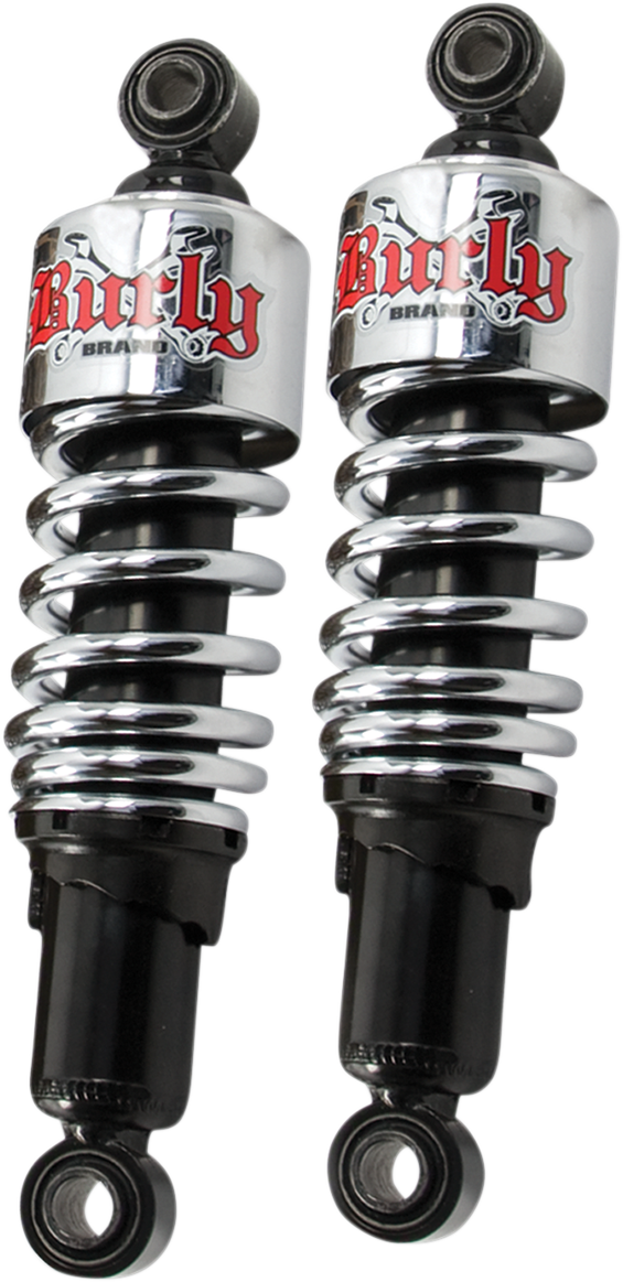 Burly Brand Slammer Chrome Suspension Lowering Kit for 1980-2013 Harley Touring