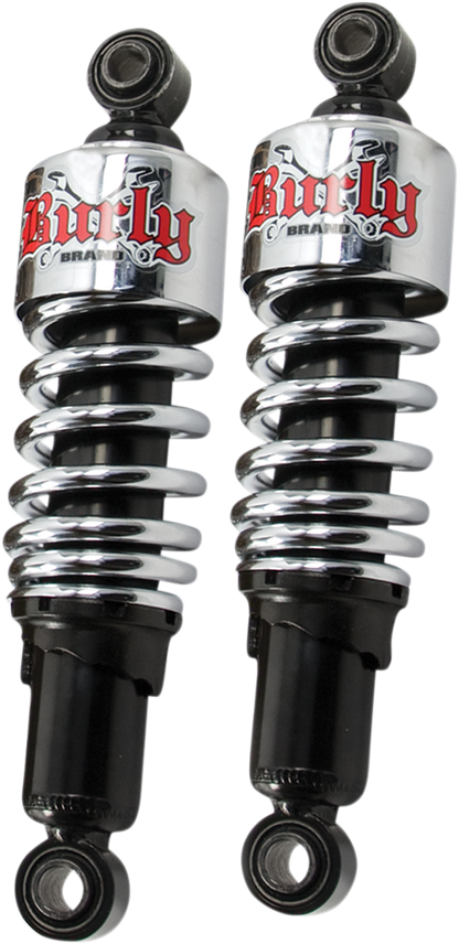 Burly Brand Slammer Chrome Suspension Lowering Kit for 1980-2013 Harley Touring