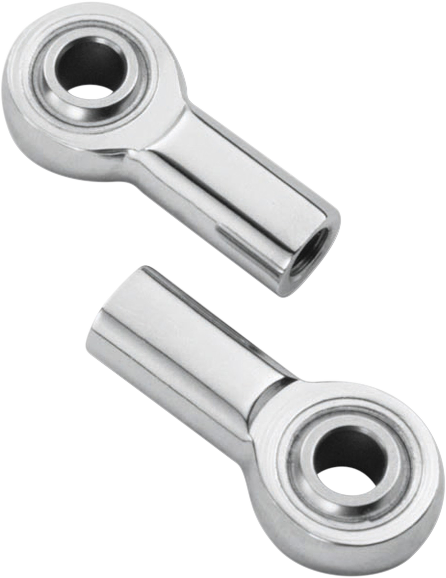 Pro One 5/16-24 Universal Polished Shift Linkage Rod End With Hole for Harley