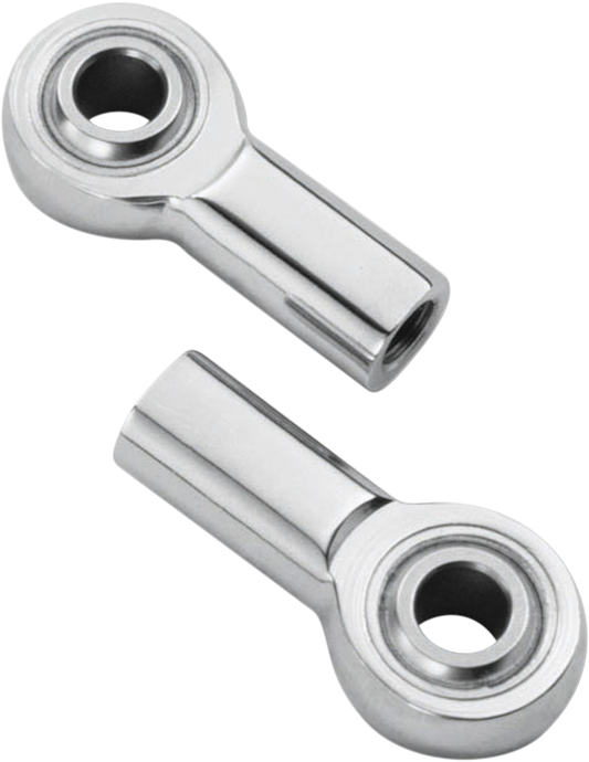 Pro One 5/16-24 Universal Polished Shift Linkage Rod End With Hole for Harley