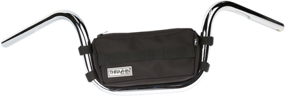 Thrashin Black Motorcycle Handlebar Storage Bag for Harley Davidson THB-0002