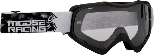 Moose Qualifier Agroid Stealth Motorcycle Riding Dirt Bike Racing Goggles MX