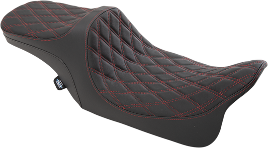 Drag Specialties Predator III 2-Up Seat fits 1997-07 Harley Touring FLHX FLHR