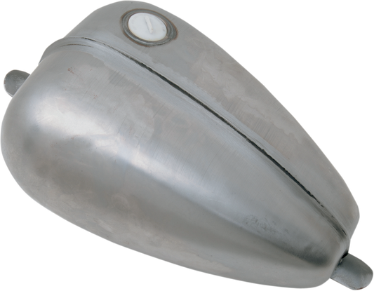 Drag Specialties Ribbed Mustang 3.3 Gallon Motorcycle Gas Tank Harley Davidson