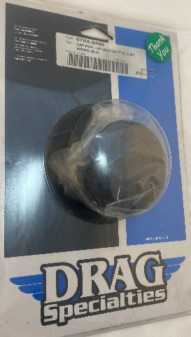 Drag Specialties Black Vented Pop Up Gas Tank Cap for 1996-2017 Harley Davidson