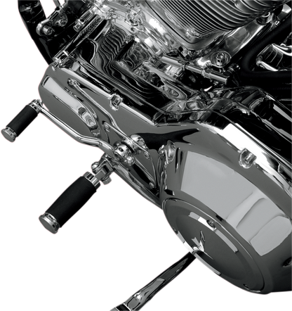 Performance Machine Contour Rubber Wrapped Motorcycle Shift Peg for Harley