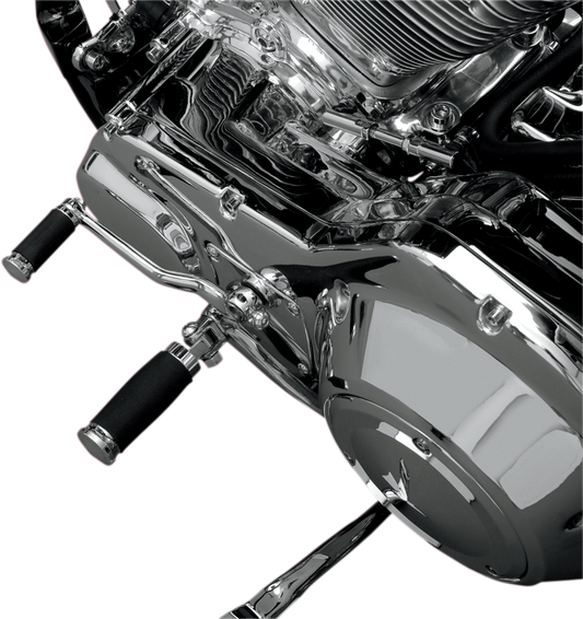 Performance Machine Contour Rubber Wrapped Motorcycle Shift Peg for Harley