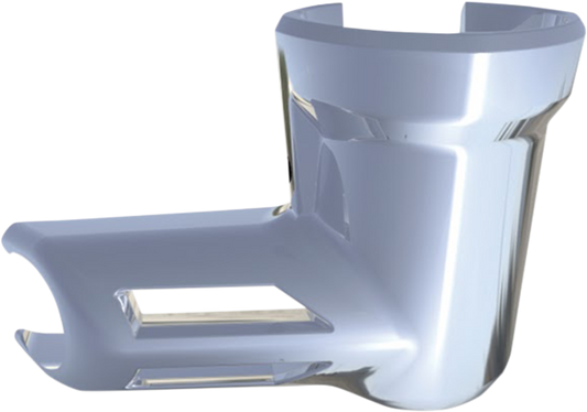Ciro Chrome Motorcycle Fuel Line Fitting Cover 01-17 Harley Dyna Softail Touring
