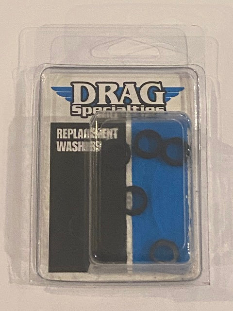 Drag Specialties Motorcycle 6 Pack Fuel Crossover Line Washers Harley Davidson