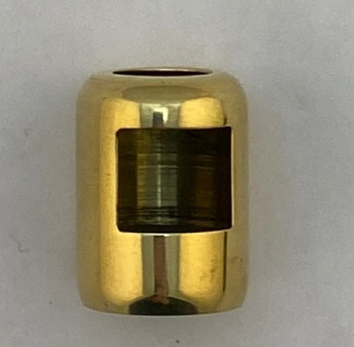 Namz Brass 3/8" Universal Motorcycle Hose End Clamp for Harley Made in USA