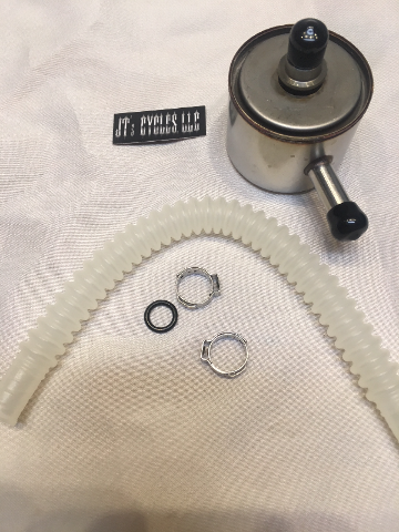Drag Specialties Fuel Filter Kit fits 2001-2007 Harley Softail Touring Models
