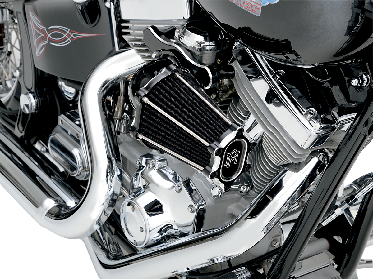 Performance Machine Contrast Fast Air Cleaner Filter 93-17 Harley Touring FXDF
