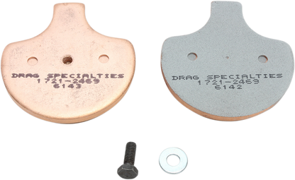 Drag Premium Sintered Metal Front Brake Pads for 1984-2011 Harley Davidson