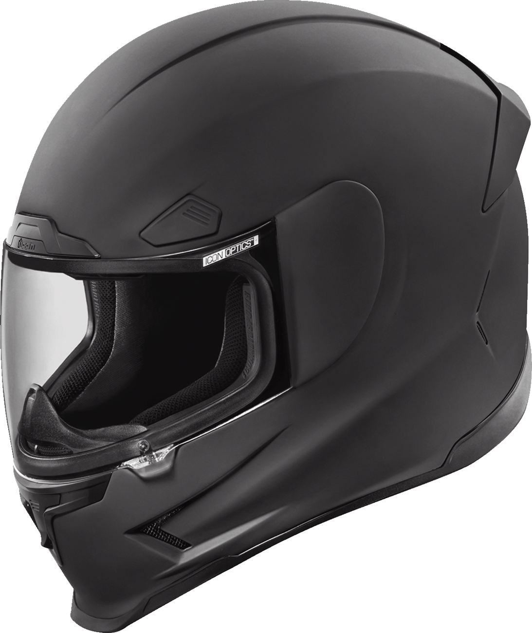 Icon Airframe Pro Solid Matte Black Full Face Adult Street Motorcycle Helmet
