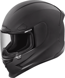 Icon Airframe Pro Solid Matte Black Full Face Adult Street Motorcycle Helmet