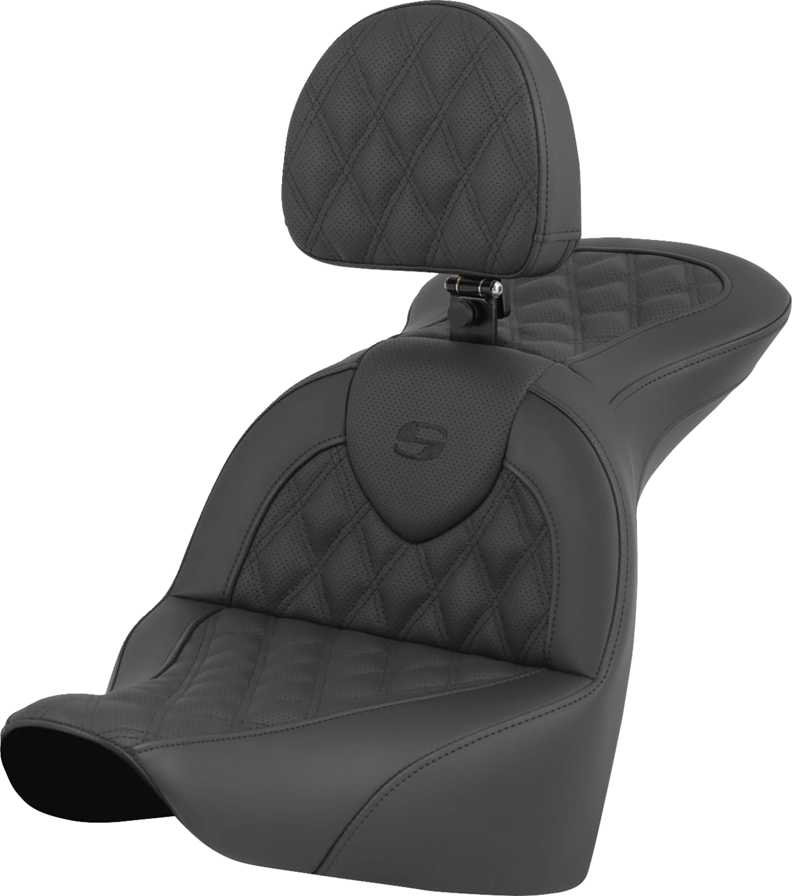 Saddlemen Roadsofa Lattice Seat & Backrest 2018-2025 Harley Softail FXBR FLFB
