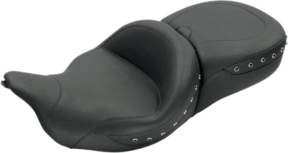 Mustang Super Tour Studded Seat fits 2008-2024 Harley Davidson Touring 79547