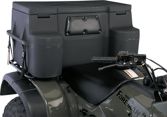 Moose Black Polyethylene Explorer ATV Rear Luggage Rack Storage Cargo Gear Box