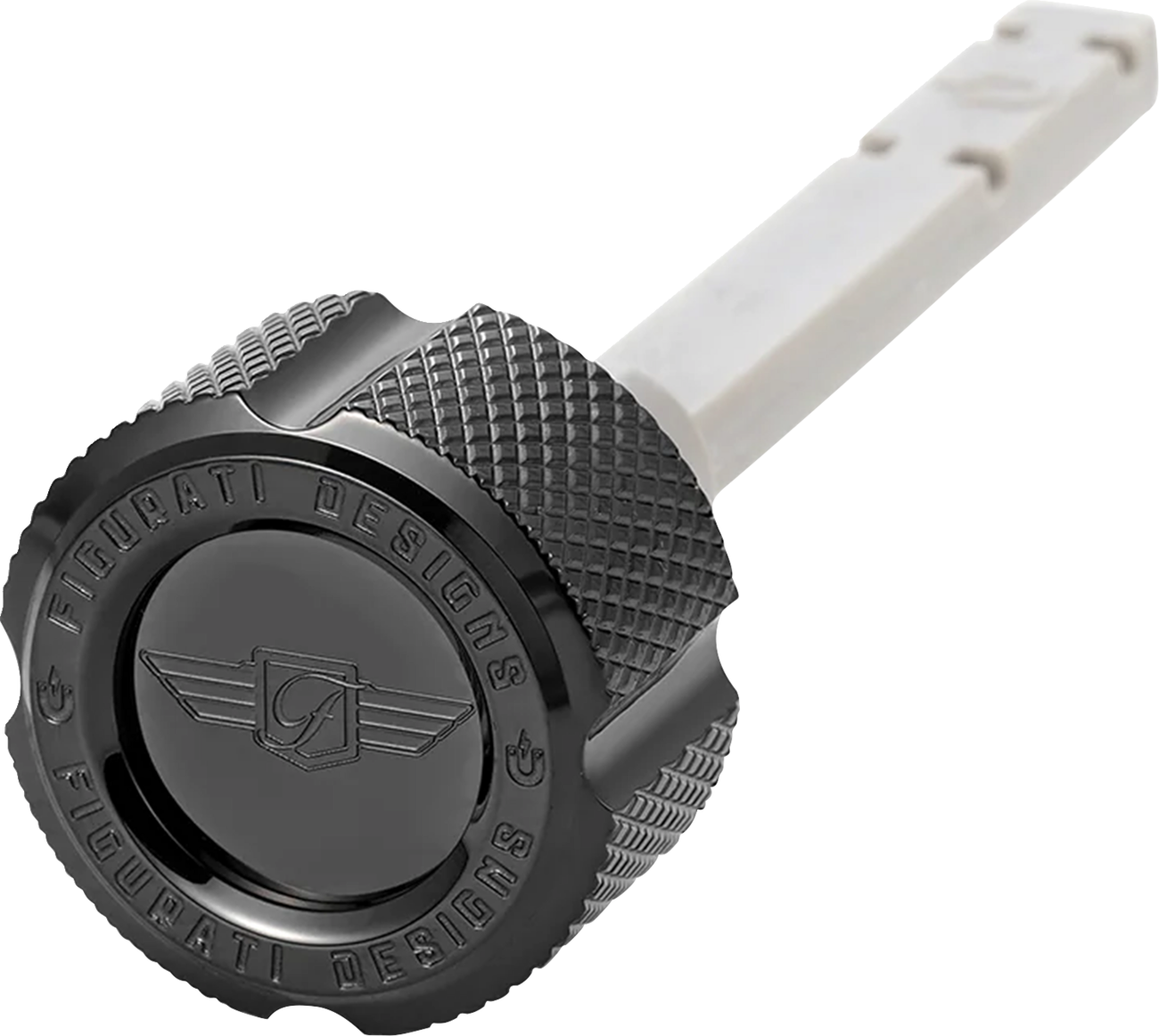 Figurati Designs Knurled Magnetic Transmission Dipstick fits 2017-2024 Harley M8