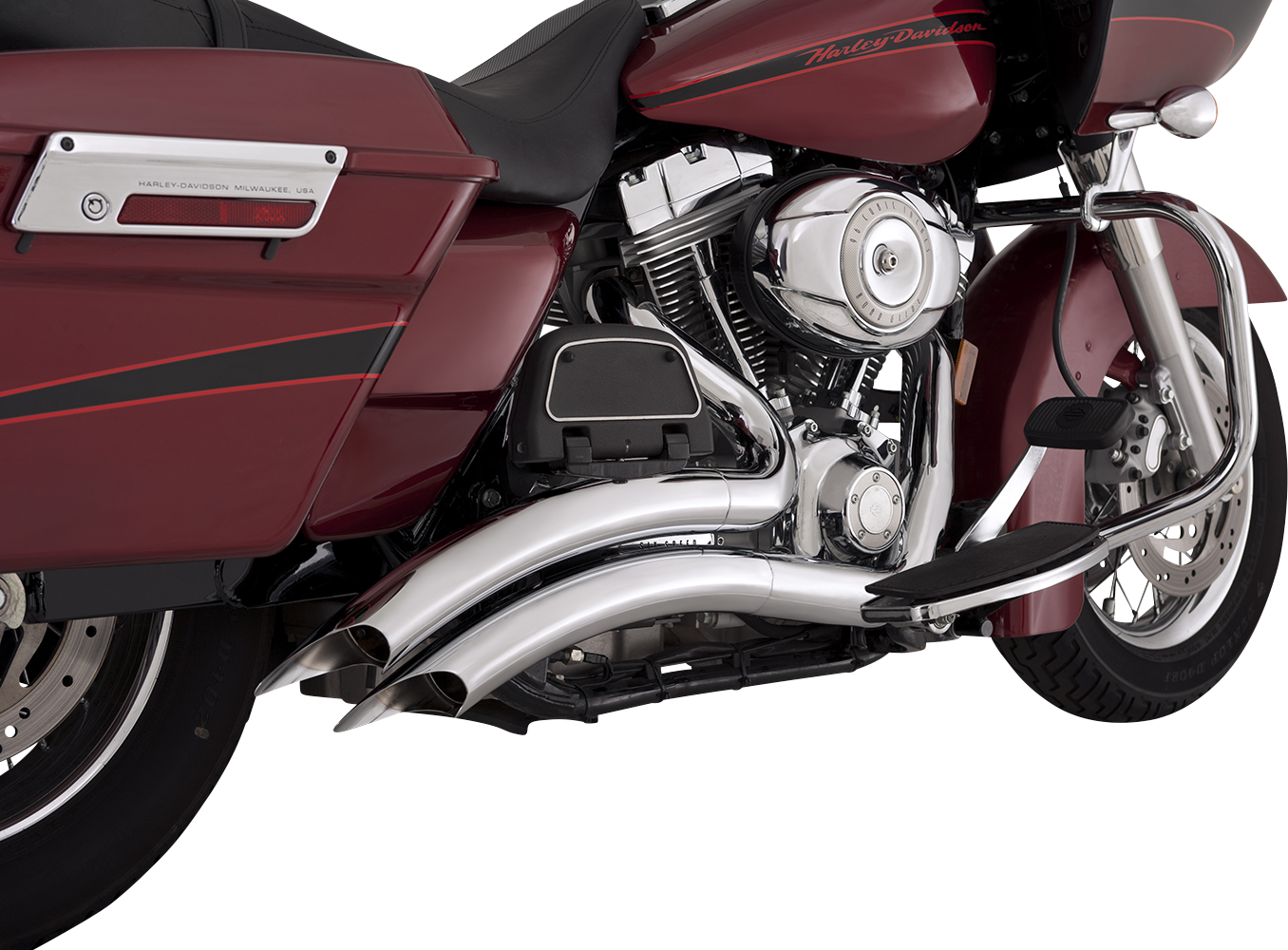 Vance & Hines Big Radius PCX Exhaust System 2007-2016 Harley Touring 26342 FLTR